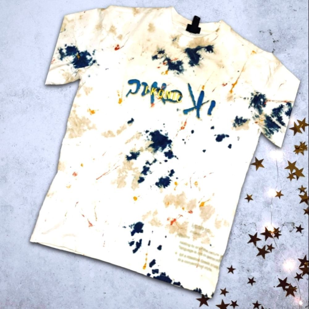 Large Ikonic Tie Die Vintage Style T Shirt